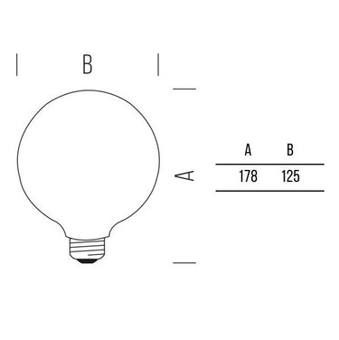 Globo 125 Stick 1055lm 8,5W E27 CW Shot Lampadine e moduli led
